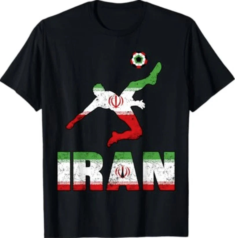 Iran Football Soccer Game Player Fan Iranian Flag Unisex