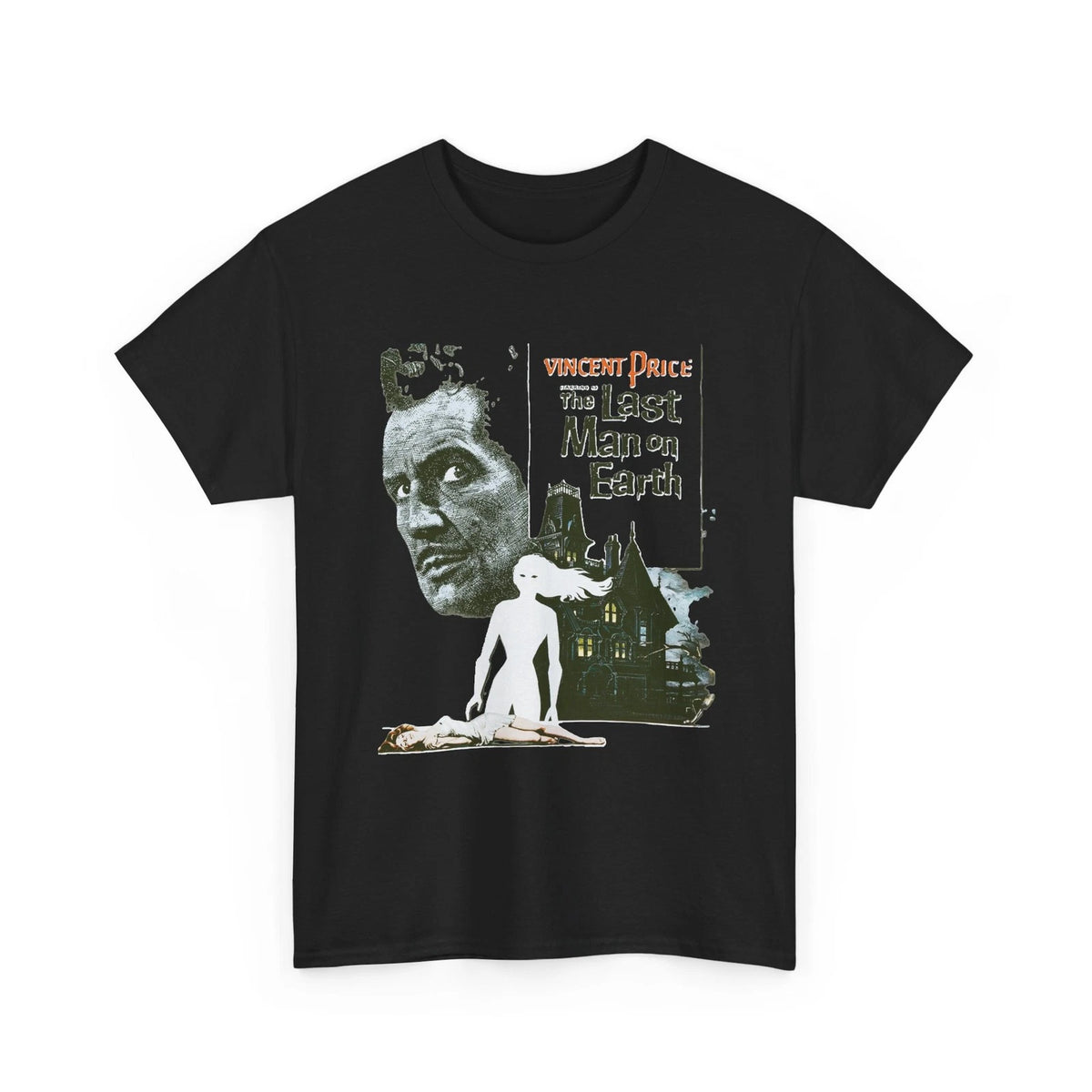 Vincent Price The Last Man on Earth T-Shirt | Vintage Horror Movie Tee