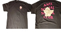 Anti Social Social Club Graphic Black T-Shirt Short Sleeve Logo