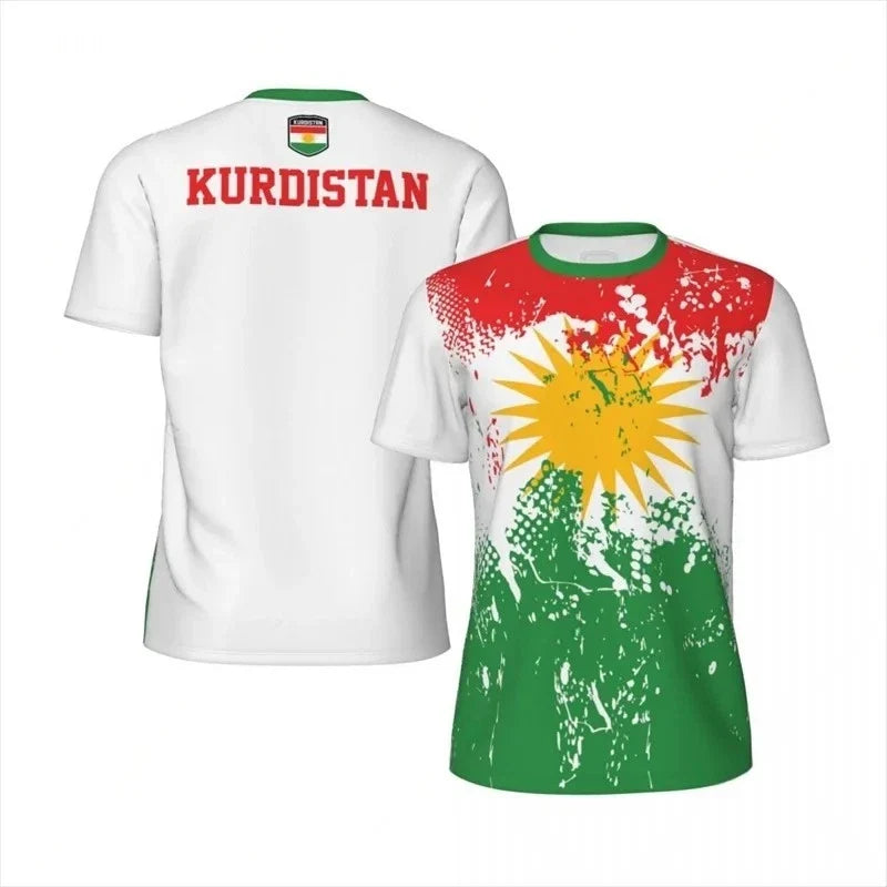 Kurdistan Football s 2026 WORLD CUP Kurdish Pride Polyester Football Unisex