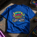 Retro Mode Activated T-Shirt | 80s 90s Cassette Boombox Gaming Graphic