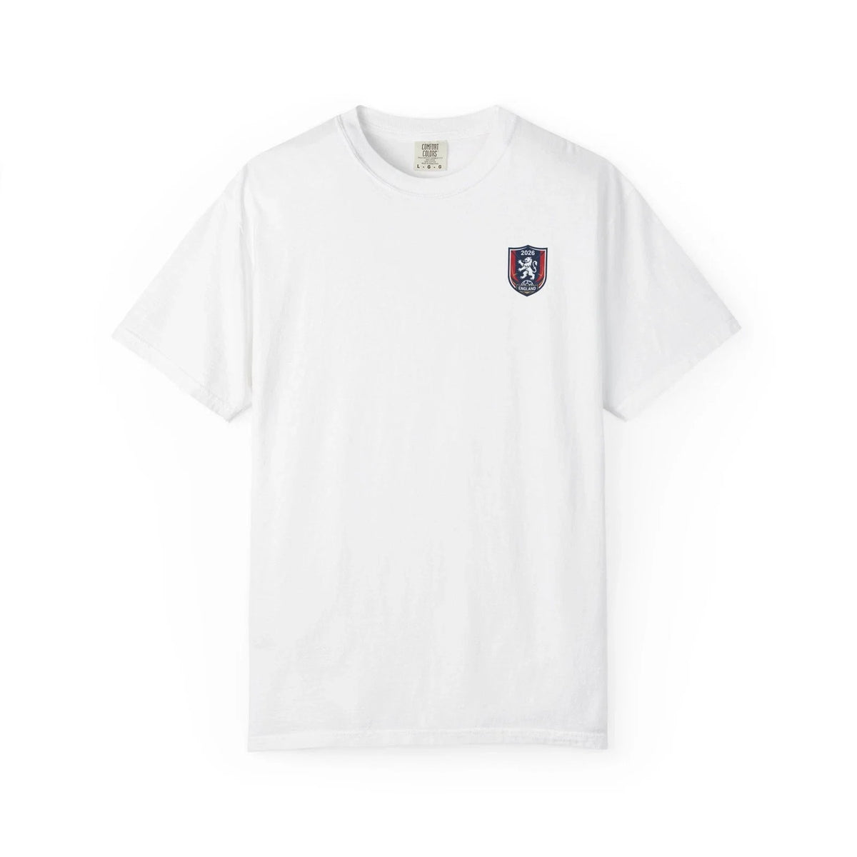 England 2026 Lion Shield | Soccer Crest Tee Unisex
