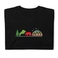 Retro Sunset Bull & Bear T-shirt Stock Trader Trading Tee