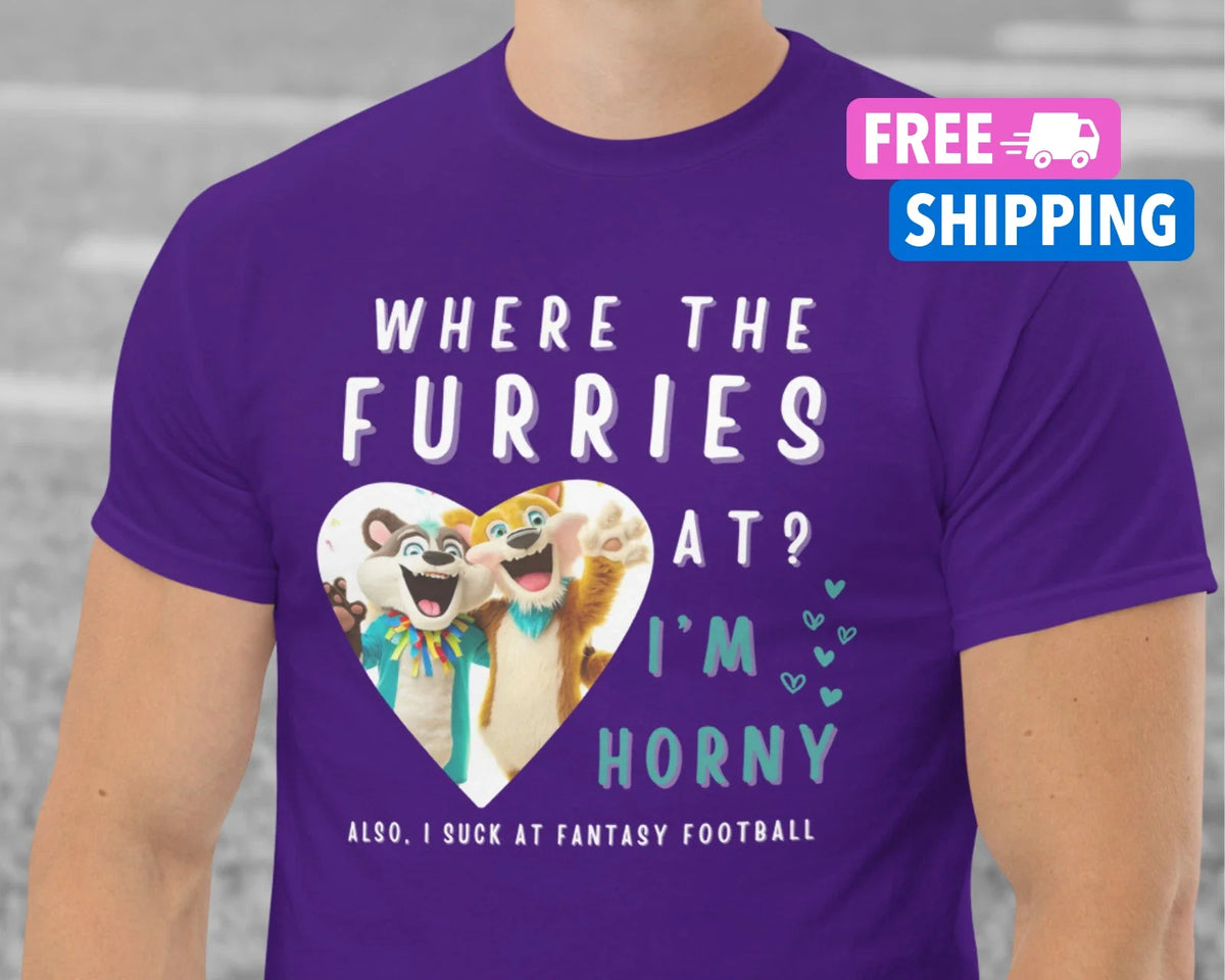 Funny Fantasy Football Punishment Shirt Funny Furries Shirt Fantasy Draft Tee Unisex