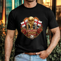 England 2026 Tournament St George Flag Football Fan London Gift Tee Top Unisex