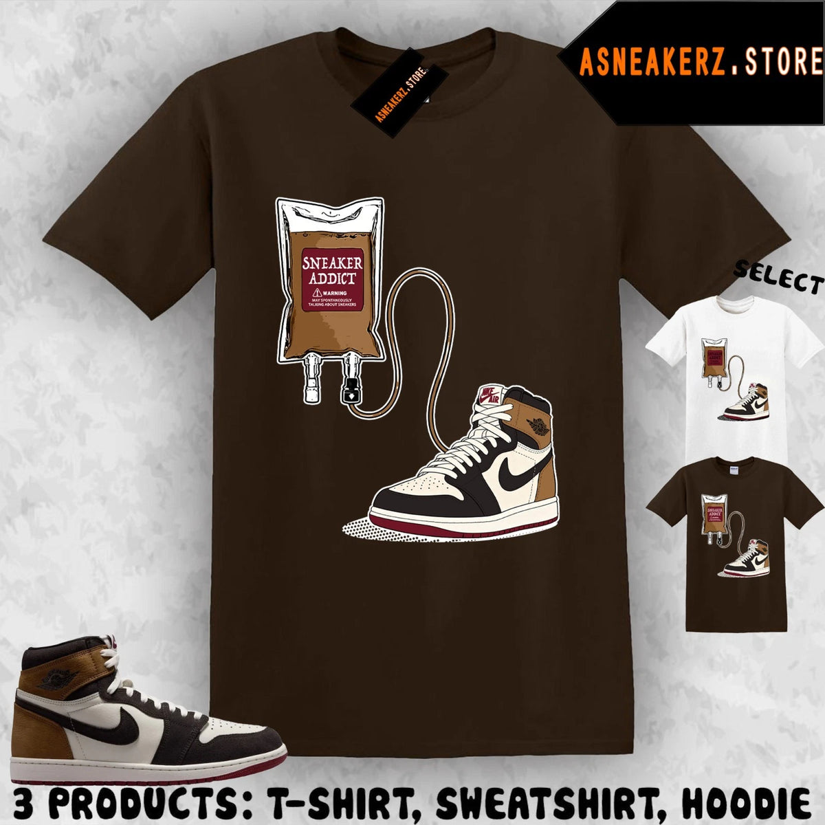Shirt To Matching AJ 1 High Love Letter 2026 Match Sneaker Tee Therapy T-Shirt