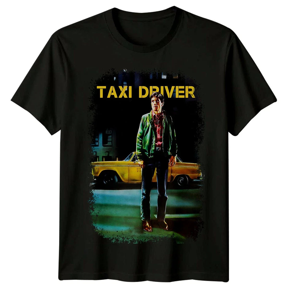 Taxi Driver (1976) Movie Poster Inspired Retro Classic 70s Tee Unisex Unisex