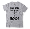 Funny Halloween Shirt Just Here For The Boos Shirt Halloween Humorous Gifts