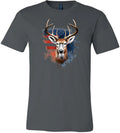 Buck Deer US Flag Soft Premium Unisex