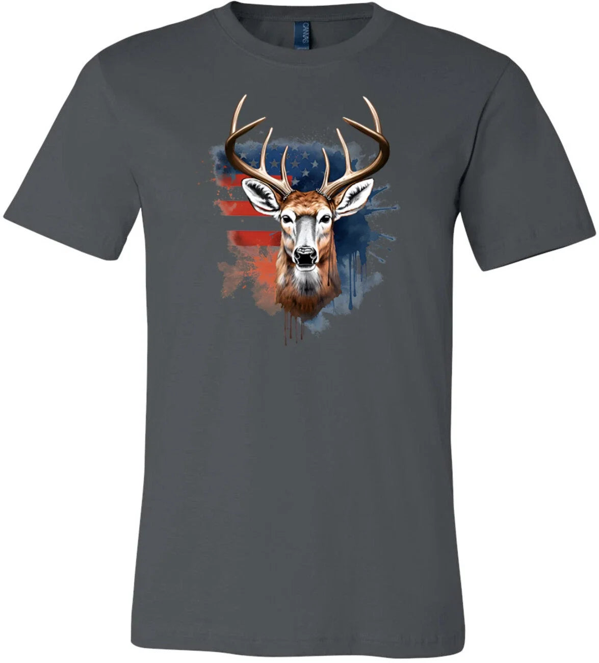 Buck Deer US Flag Soft Premium Unisex