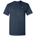 Alaska State Flag - Hometown Pride Local Souvenir Basic Cotton - Navy Unisex