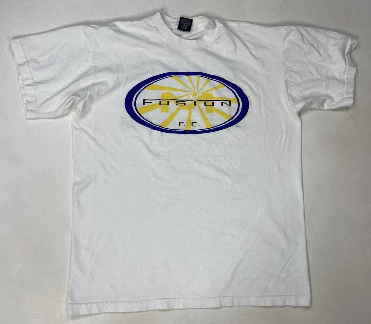 VINTAGE MLS Miami Fusion FC 1999 Graphic Men Large Soccer Futbol 90s Unisex