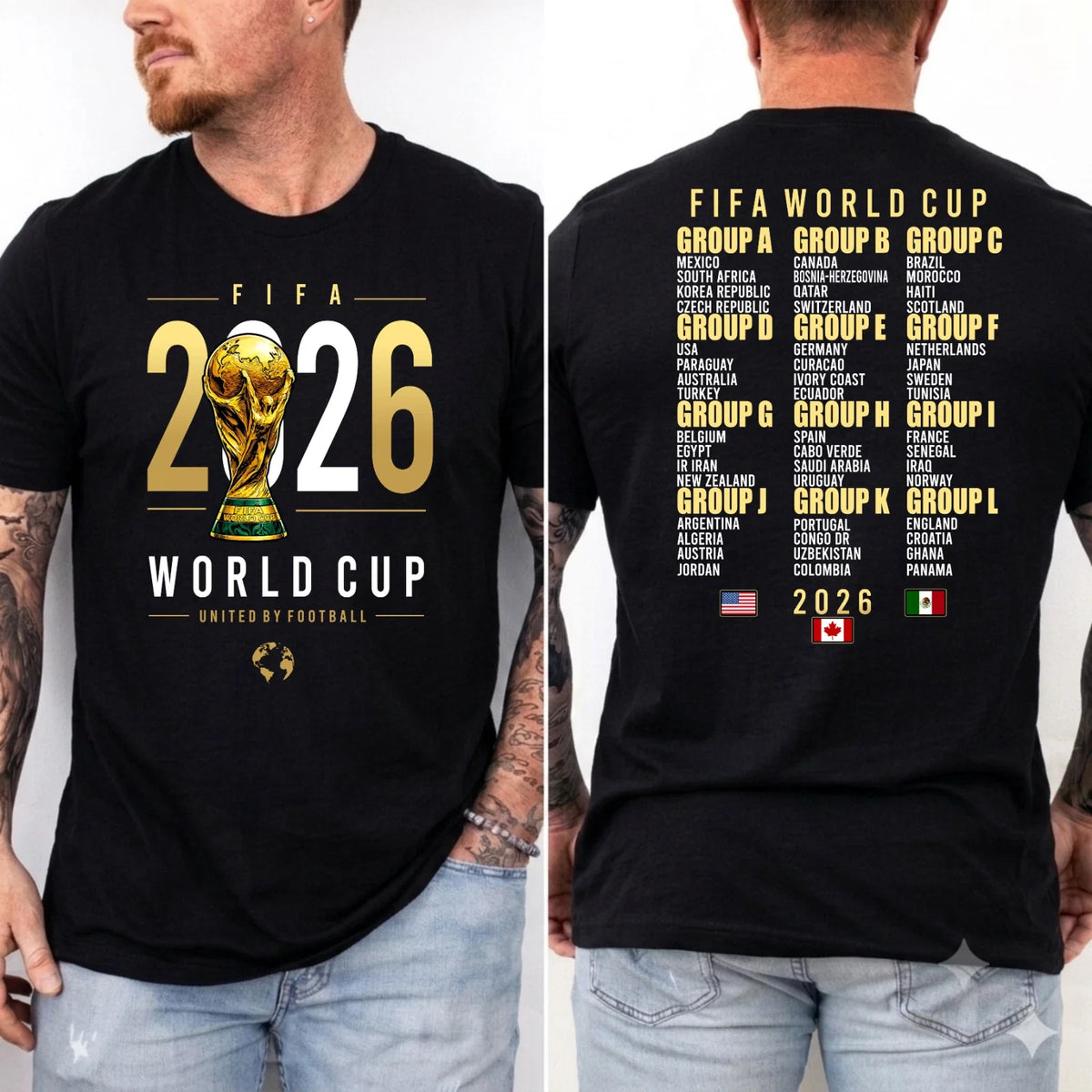 World Cup 2026 , Football Fan Gift Shirt, Family Matching Tee, Soccer Fan Unisex
