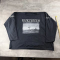 Kanye West Vultures Volume 1 Men's Black Long Sleeve Shirt Size xl Oversized Unisex
