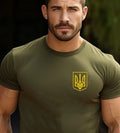 Ukrainian T shirt, Ukraine T shirts, Zelensky , Ukraine Trident Logo Tee Unisex
