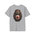 Canadian Beaver Soccer Ball Canada Football Fan Back Print Tee Unisex