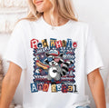 New Red White and Feral Shirt, 4th of July Raccoon T-Shirt, Funny American Gift