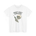 Skull Needle Shirt Nurses Fall Gift Women Traditional Tee Sewing T-Shirt Nurse