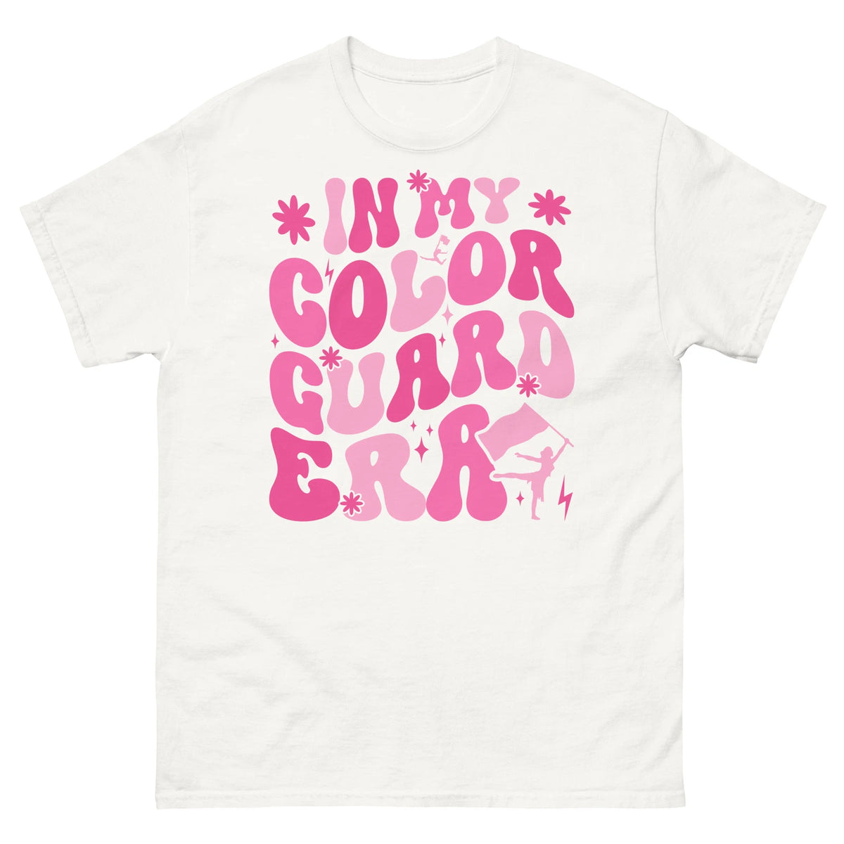 In My Color Guard Era Marching Band Dance and Flag Work Unisex Classic Tee