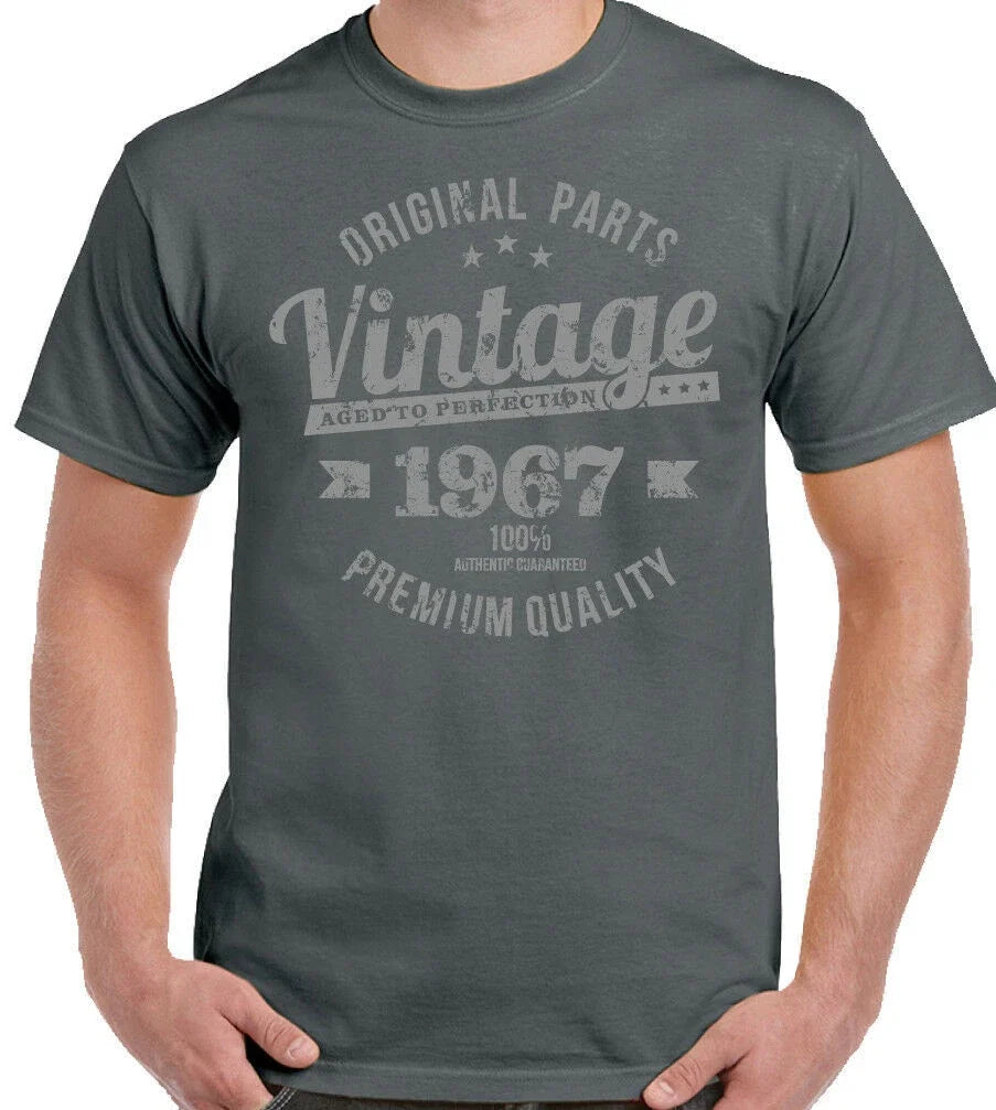 59th Birthday 1967 Mens Funny Distressed 57 Vintage Year Premium Quality Unisex
