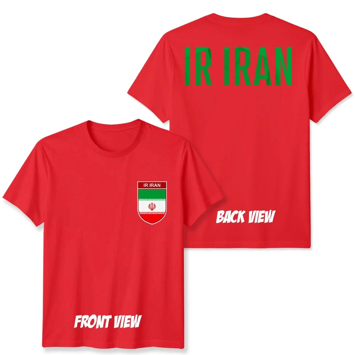 IR Iran Football Unisex Kids Country Pride Soccer Tee #WC Unisex