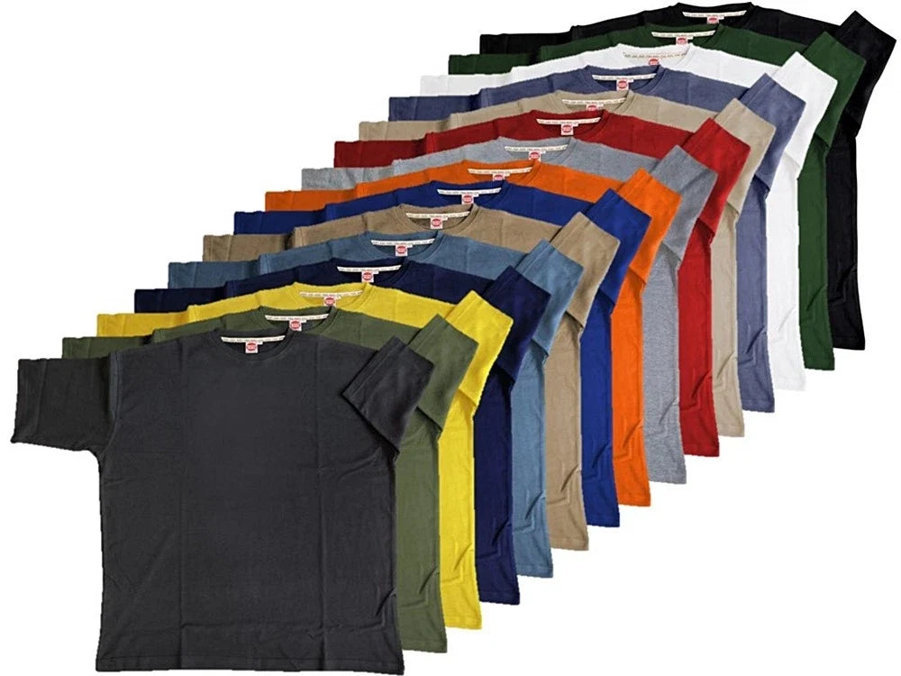 Plus sizes!!! Basic HONEYMOON in 15 Colours 3XL to 15XL Unisex