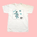 Seattle Soccer Camp Vintage T shirt Graphic White VTG 1990s Double Sided Crew N Unisex