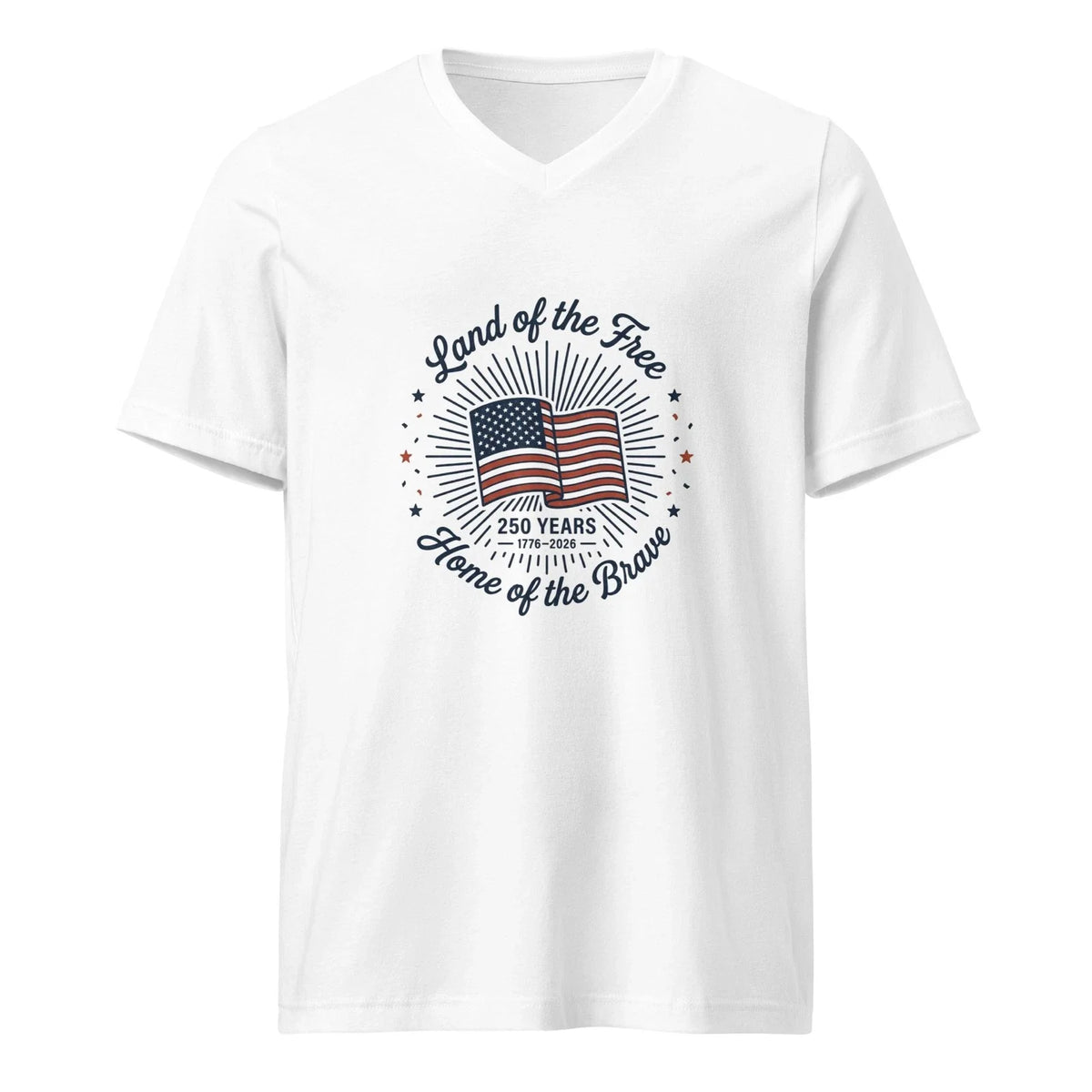 250th Anniversary Fourth of July V-neck | July 4th | Independence day Unisex