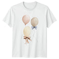 Balloons Watercolor Celebrations Mens Womens Tee Graphic Unisex Top Unisex