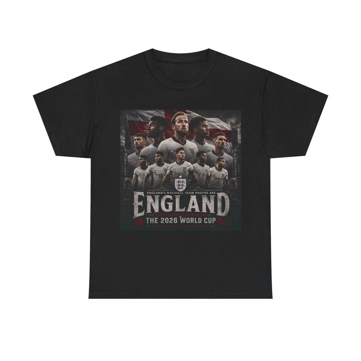 England Football Team 2026 World Cup Tee | Soccer Players Squad Unisex