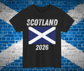 Scotland Saltire Tee | World Football Cup 2026 Unisex