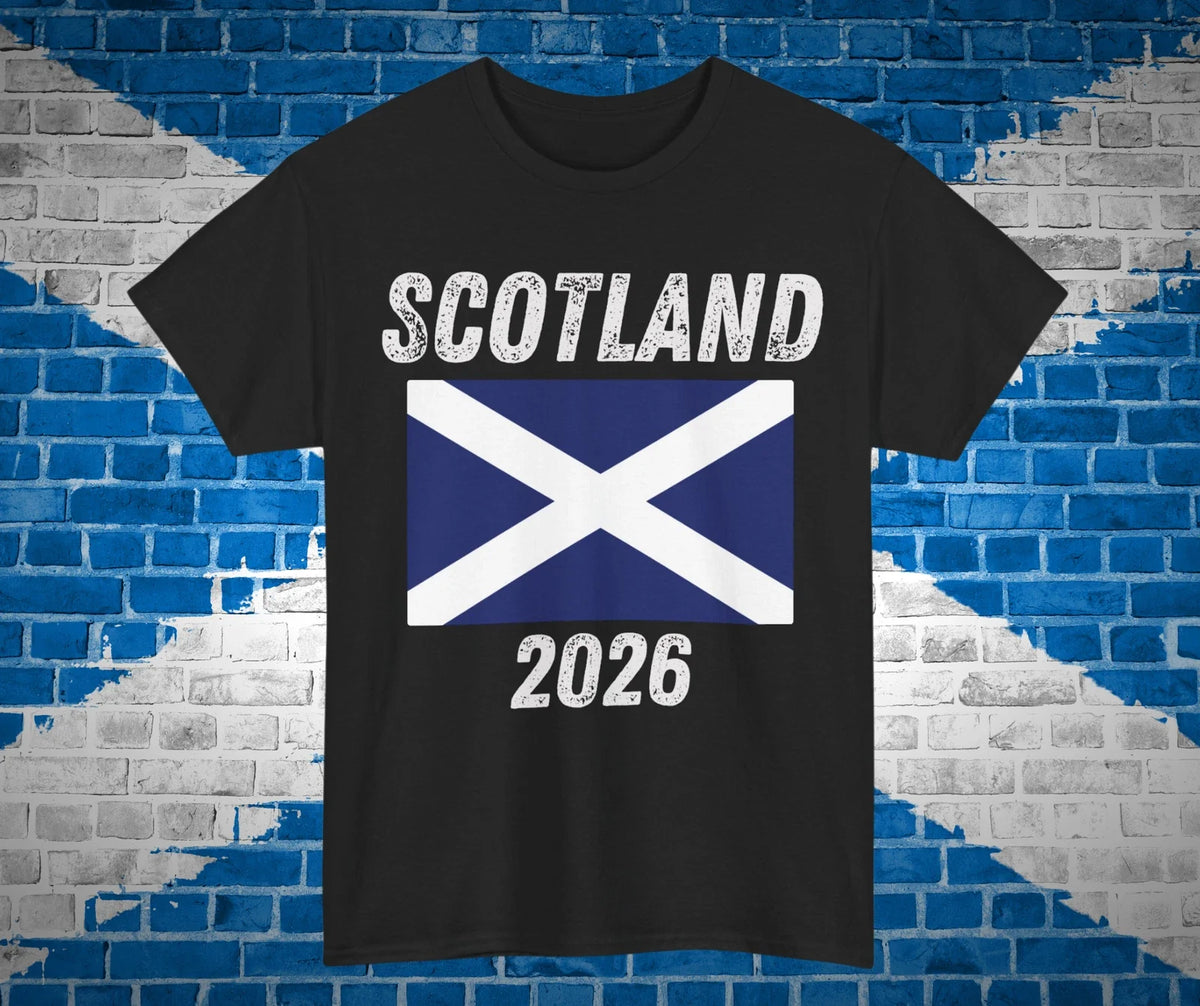 Scotland Saltire Tee | World Football Cup 2026 Unisex
