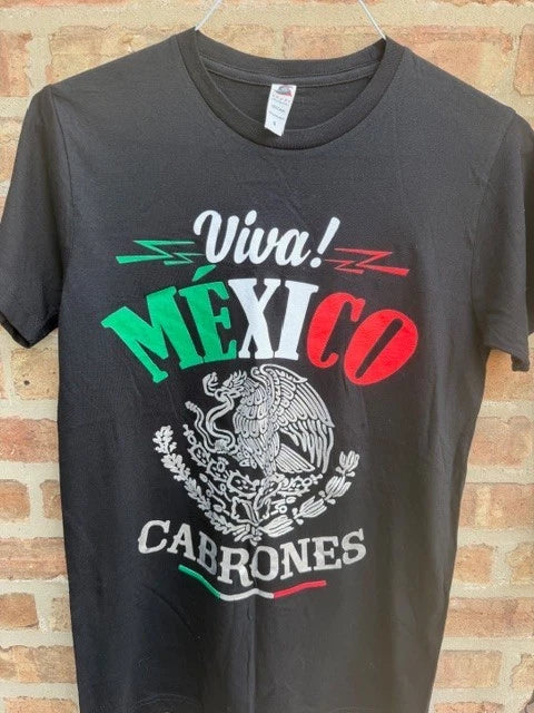 NWOT Viva Mexico Cabrones unisex tops Small Mexican Soccer Fans Unisex