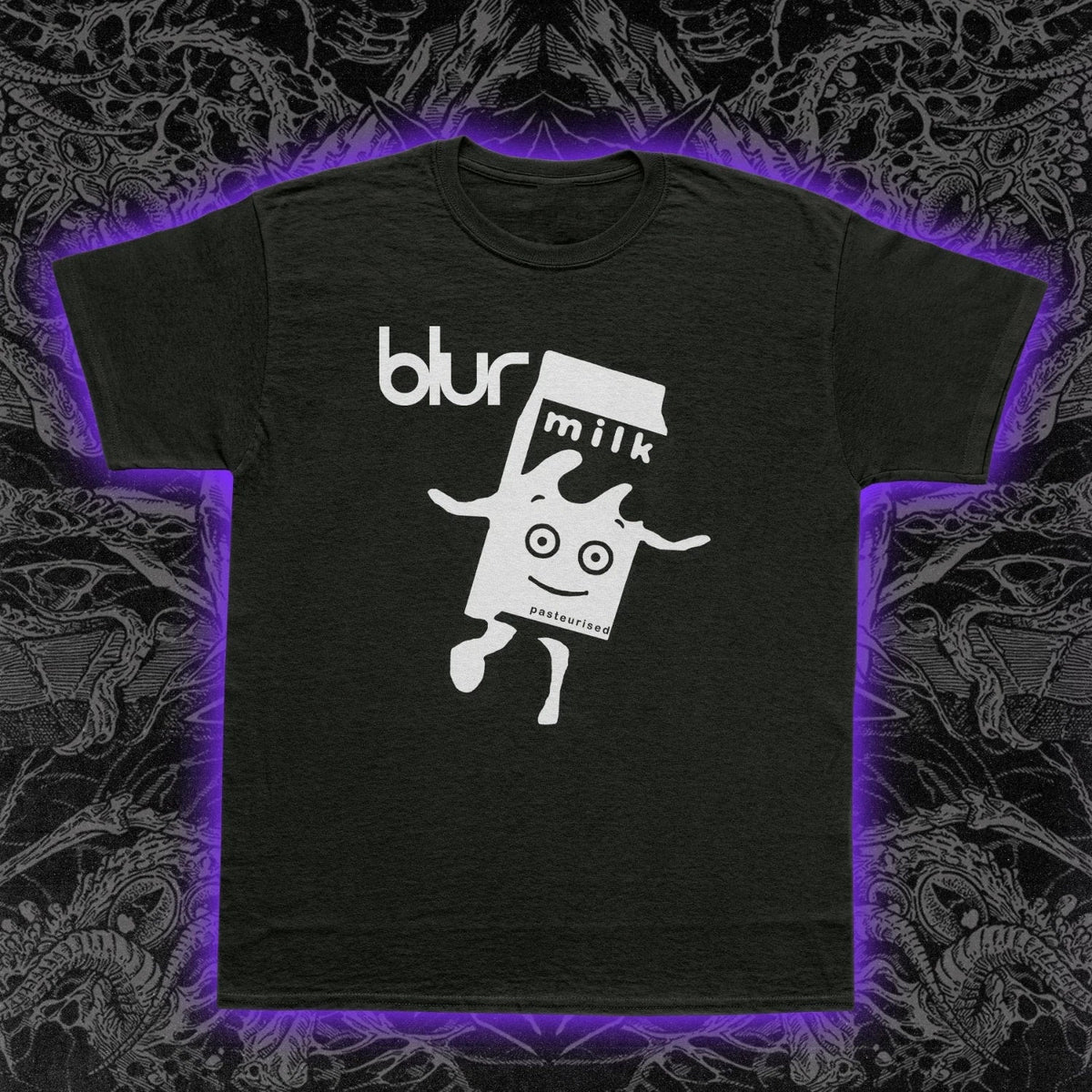Blur Milky M.O.R. Britpop Indie Rock 90s Music Damon Albarn Tee S-5XL Unisex