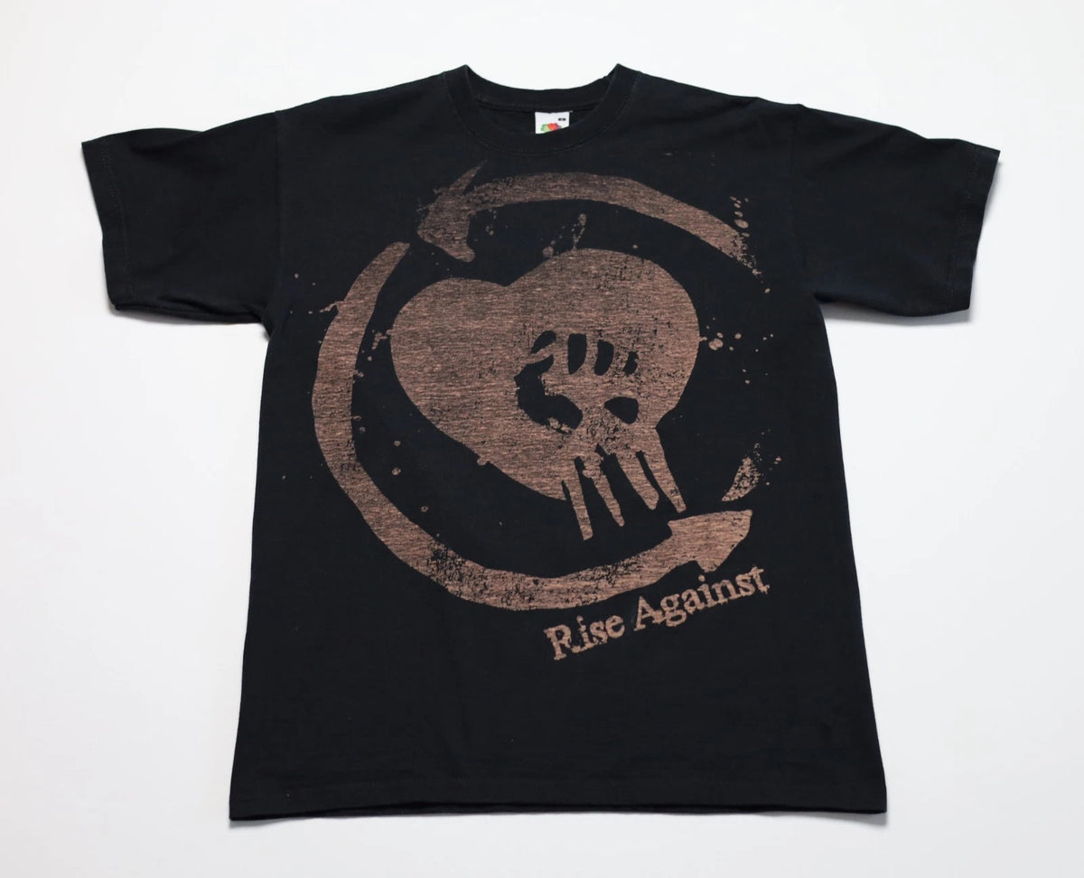 Rise Against Hardcore American Punk rock Band Tee  y2k T-Shirt Size S