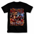 Mohamed Salah Soccer Graphic T Shirt Vintage Style Futbol Fan Tee Unisex