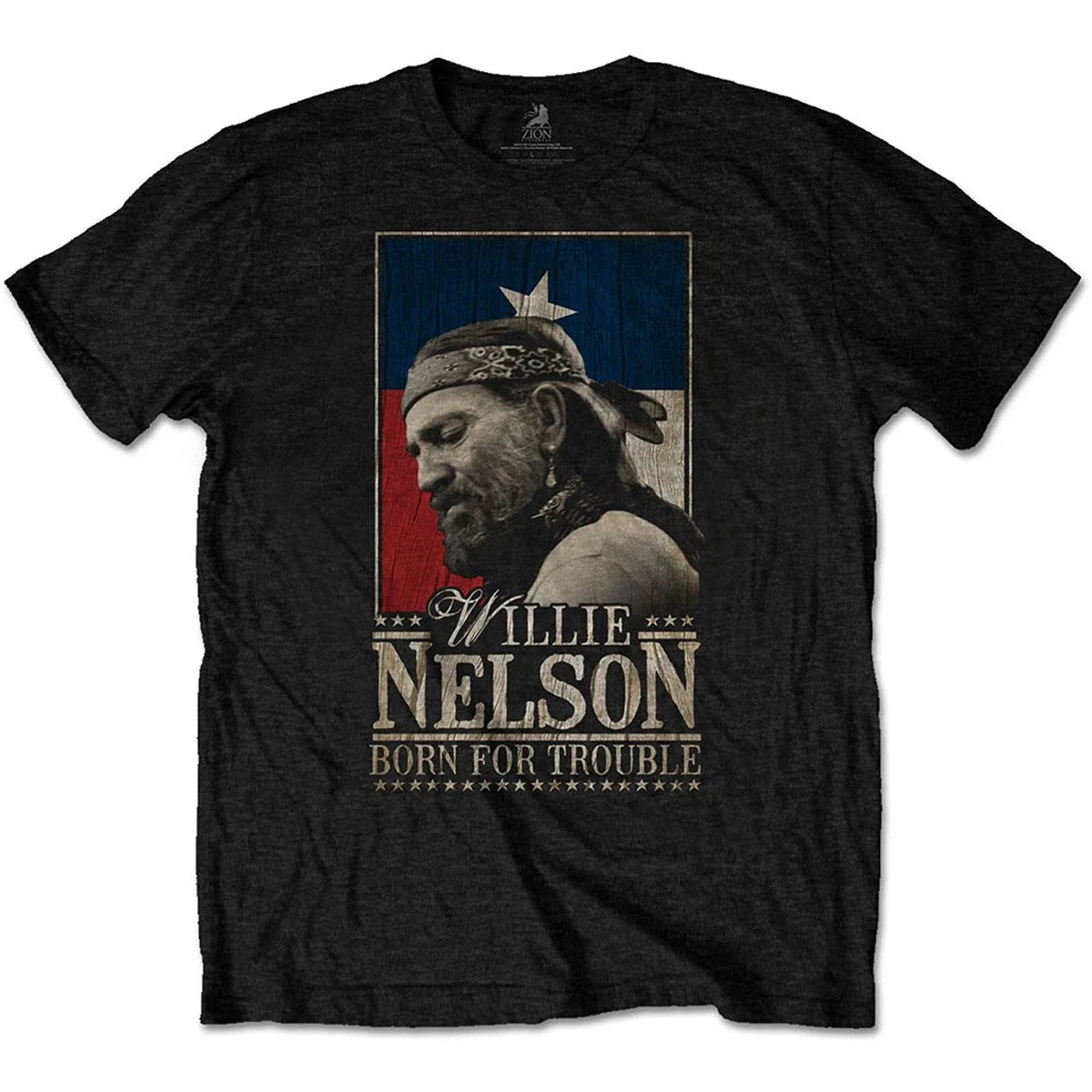 Willie Nelson Born for Trouble Official Mens Unisex