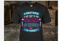 Nurse Registered LPN ER Funny Gift Cotton Tee Graphic Unisex T-shirt.