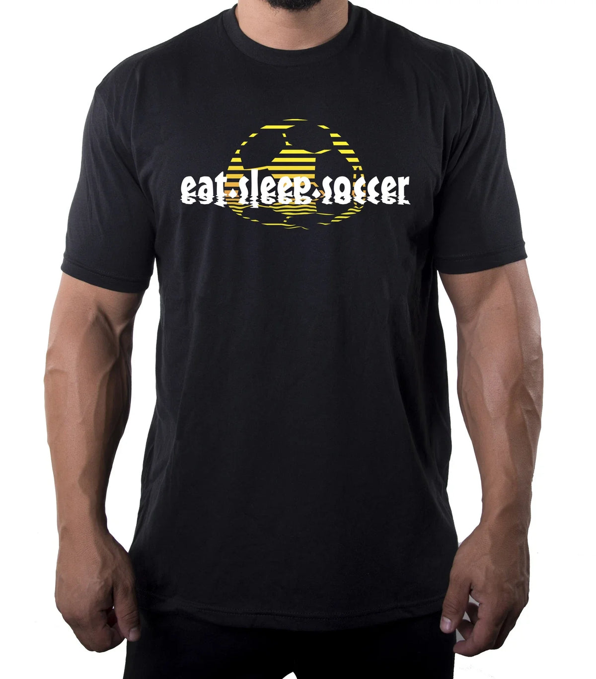 Eat sleep Soccer Sunset, Graphic s, Men's Soccer Shirts Unisex