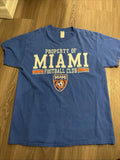 Miami Football Club MENS SIZE LARGE Unisex