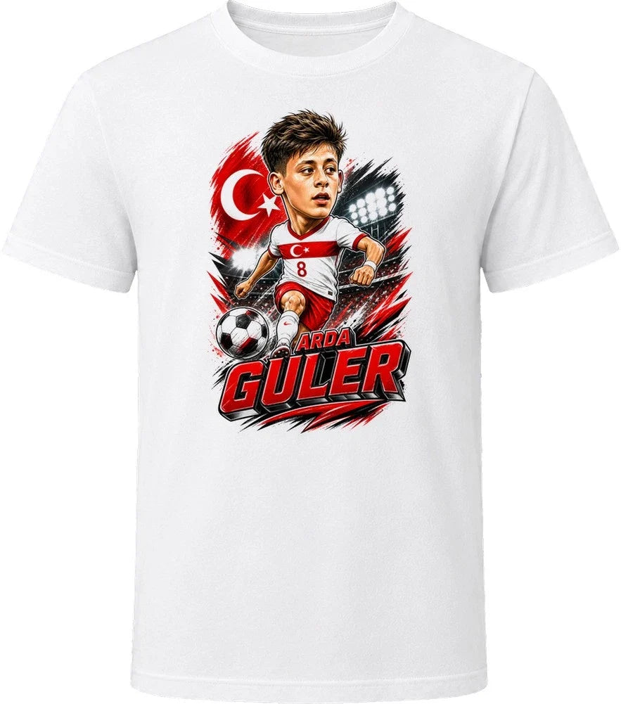 Arda Guler, Turkey Caricature Soccer 2026 T Shirt Unisex