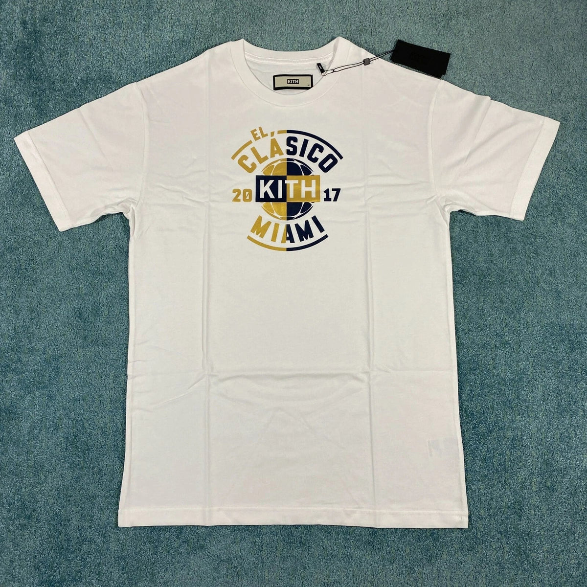 Kith x El Clasico Shirt M XL 2017 Barcelona Real Madrid Soccer Miami Exclusive Unisex