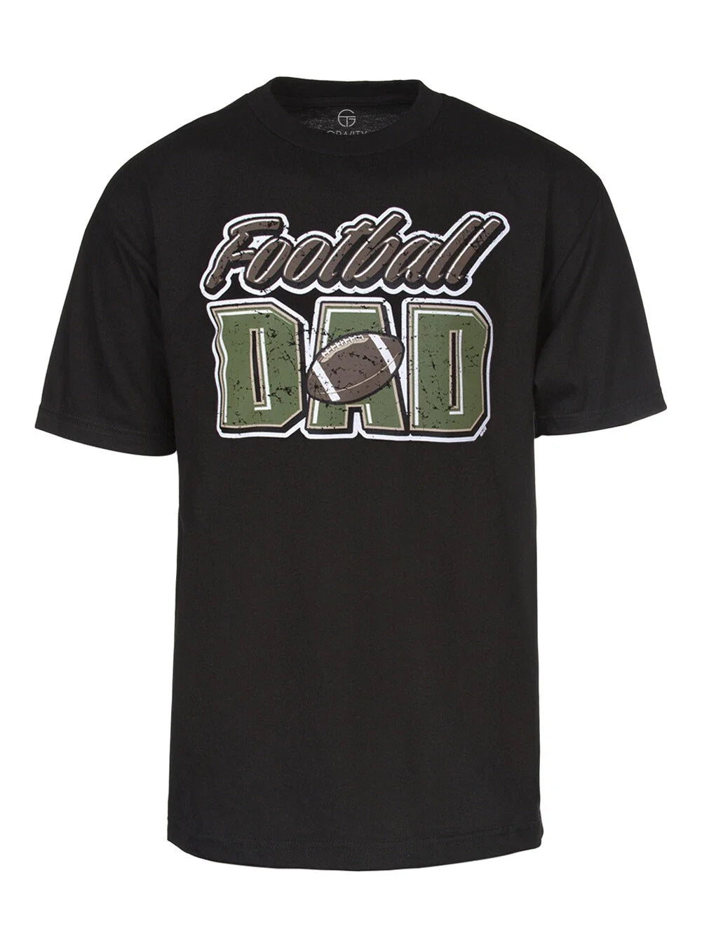 Football Dad Mens Black Short-Sleeve Unisex