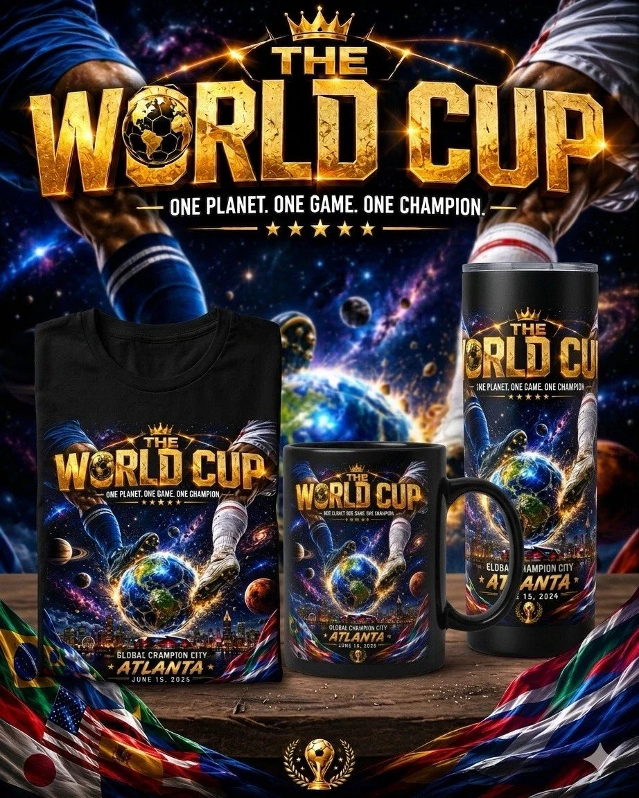 The World Cup one planet, one game, one champion, Atlanta 2026 Unisex