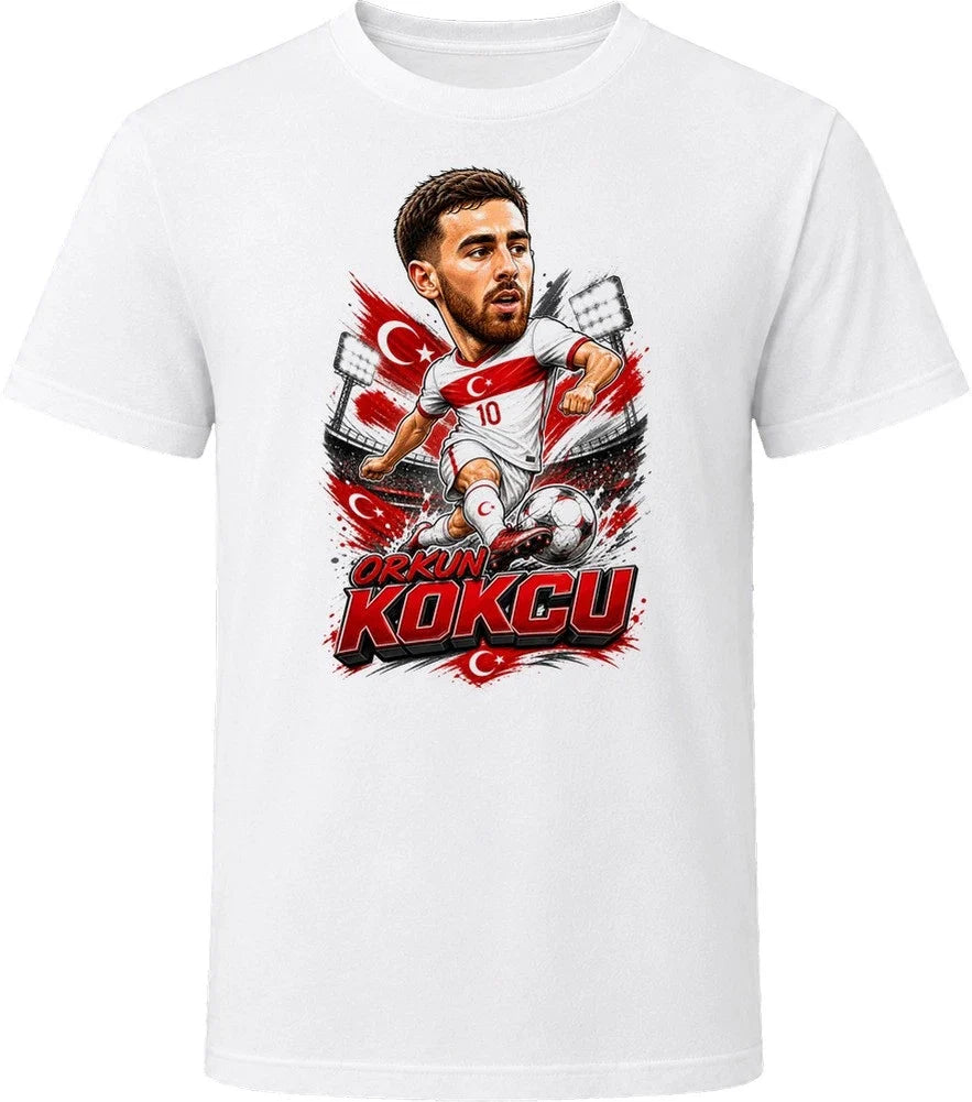Orkun Kokcu, Turkey Caricature Soccer 2026 T Shirt Unisex
