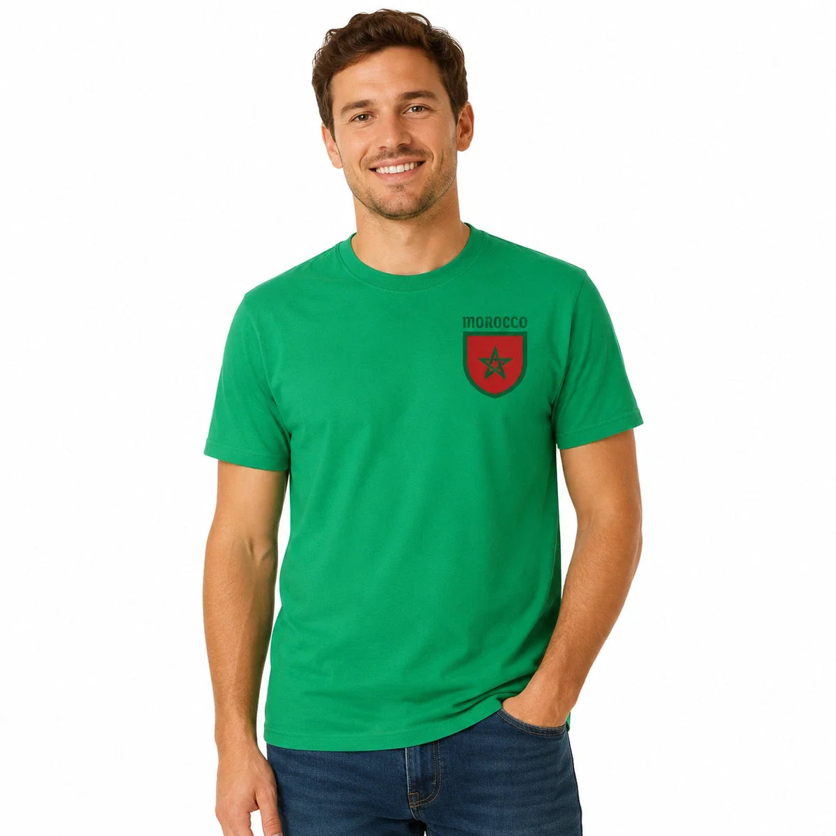 Morocco World Cup 2026 T Shirt Mens Football Soccer Fan Moroccan Supporter Unisex
