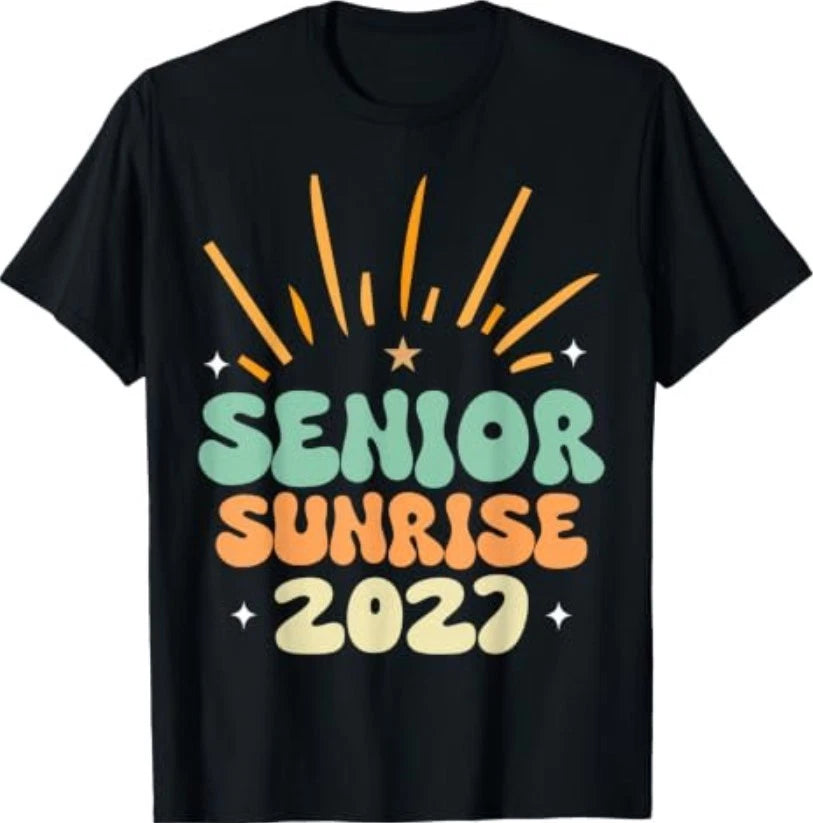 Senior Sunrise 2027 Class of 2027 Graduation High School T-Shirt