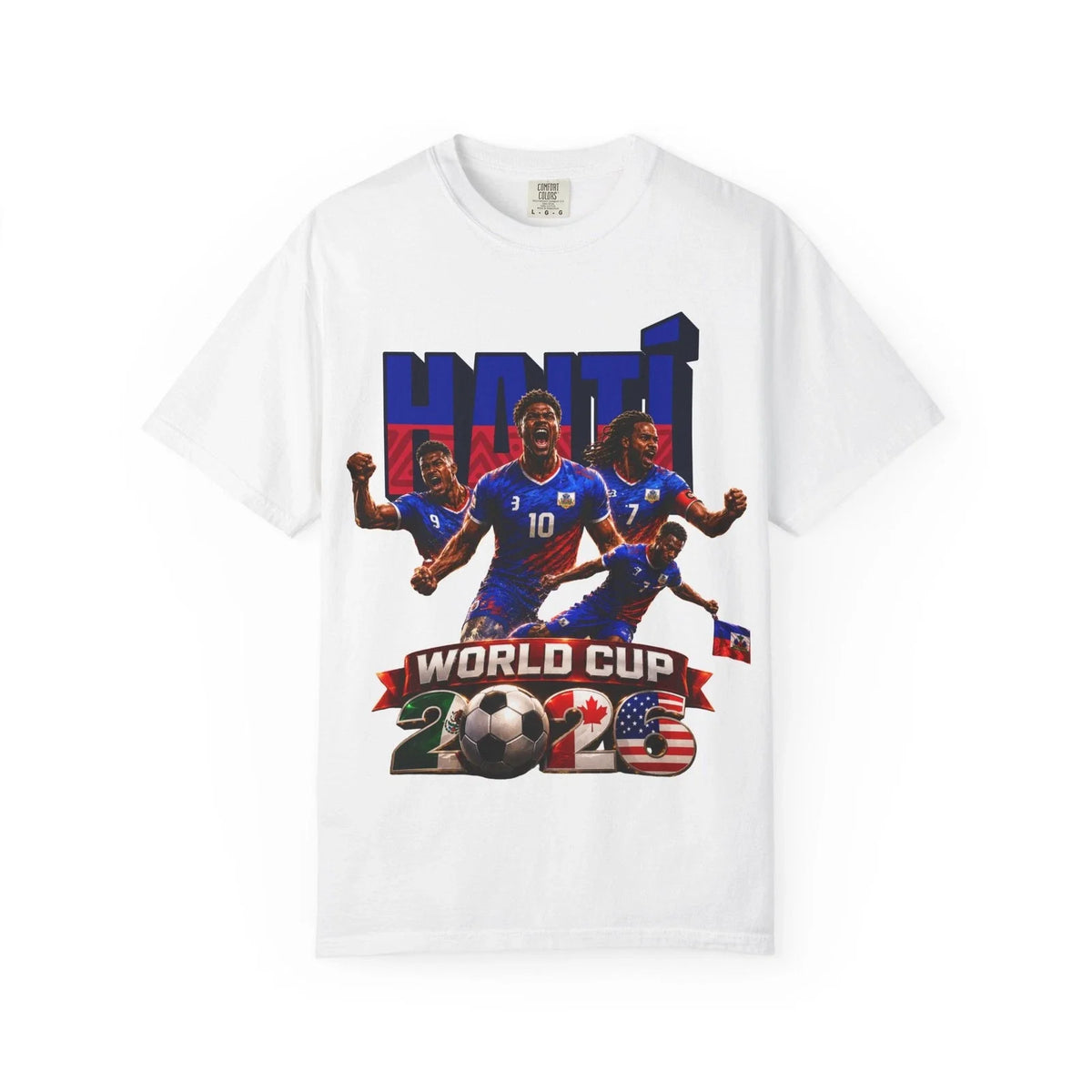 Haiti World Cup 2026 Soccer | Football Fan Tee Unisex