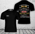 Custom name Desert Storm Veteran 3D Unisex