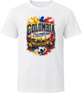 Colombia Colombian Soccer Football National Supporters T Shirt Unisex